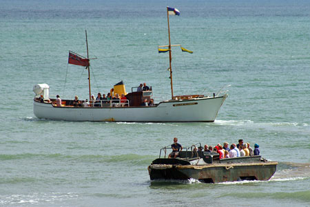 William Allchorn & DUKW - WW2 Amphibious Vehicle - Allchorn Pleasure Boats - Eastbourne - Photo: ©2007 Copyright Ian Boyle/Simplon Postcards - www.simplonpc.co.uk