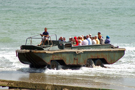 DUKW - WW2 Amphibious Vehicle - Allchorn Pleasure Boats - Eastbourne - Photo: ©2007 Copyright Ian Boyle/Simplon Postcards - www.simplonpc.co.uk