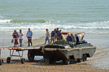 DUKW - WW2 Amphibious Vehicle - Allchorn Pleasure Boats - Eastbourne - Photo: ©2007 Copyright Ian Boyle/Simplon Postcards - www.simplonpc.co.uk