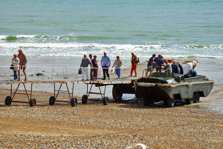 DUKW - WW2 Amphibious Vehicle - Allchorn Pleasure Boats - Eastbourne - Photo: ©2007 Copyright Ian Boyle/Simplon Postcards - www.simplonpc.co.uk