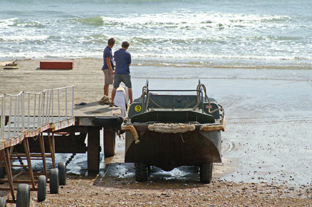 DUKW - WW2 Amphibious Vehicle - Allchorn Pleasure Boats - Eastbourne - Photo: ©2007 Copyright Ian Boyle/Simplon Postcards - www.simplonpc.co.uk