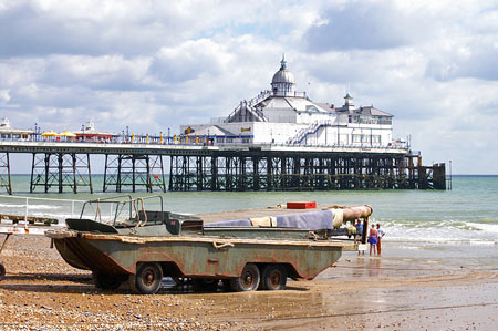 DUKW - WW2 Amphibious Vehicle - Allchorn Pleasure Boats - Eastbourne - Photo: ©2007 Copyright Ian Boyle/Simplon Postcards - www.simplonpc.co.uk