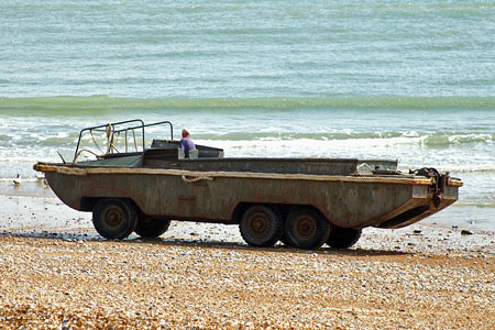 DUKW - WW2 Amphibious Vehicle - Allchorn Pleasure Boats - Eastbourne - Photo: ©2007 Copyright Ian Boyle/Simplon Postcards - www.simplonpc.co.uk