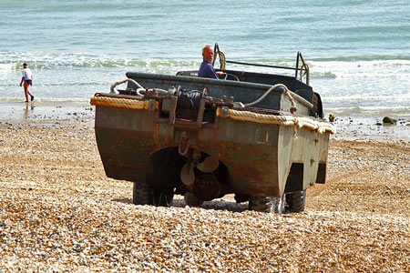 DUKW - WW2 Amphibious Vehicle - Allchorn Pleasure Boats - Eastbourne - Photo: ©2007 Copyright Ian Boyle/Simplon Postcards - www.simplonpc.co.uk