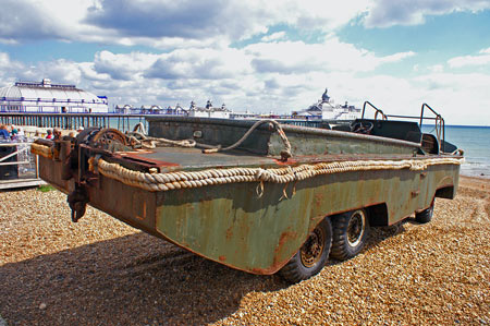 DUKW - WW2 Amphibious Vehicle - Allchorn Pleasure Boats - Eastbourne - Photo: ©2007 Copyright Ian Boyle/Simplon Postcards - www.simplonpc.co.uk