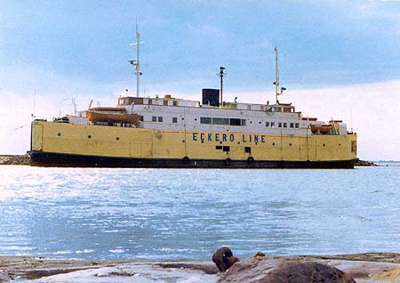 Eckero Line Ferry Postcards