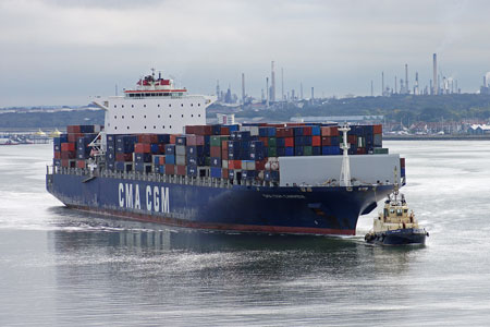 CMA CGM Carmen - CELBRITY ECLIPSE Cruise - Photo: © Ian Boyle, 4th October 2010 - www.simplonpc.co.uk