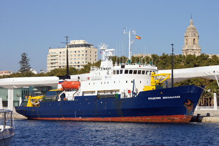 AKADEMIK SKOKALSKIY - CELBRITY ECLIPSE Cruise - Photo: © Ian Boyle, 17th October 2010 - www.simplonpc.co.uk