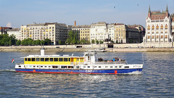 ATTILA - EMERALD SKY Cruise - Budapest-Bucharest - Photo: © Ian Boyle, 14th May 2016 - www.simplonpc.co.uk