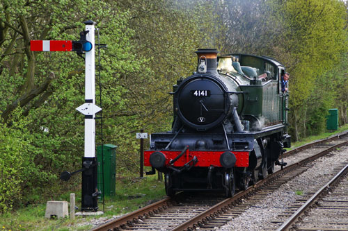 GWR 4141 - Photo: ©2013 Ian Boyle - www.simplompc.co.uk - Simplon Postcards