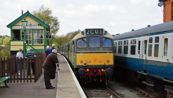 Epping Ongar Railway - Photo: ©2013 Ian Boyle - www.simplompc.co.uk - Simplon Postcards