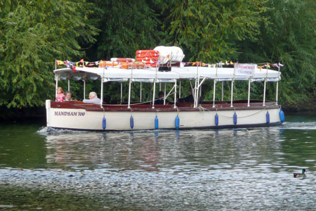 HANDSAM TOO (1934) - River Avon, Evesham - Photo: © Ian Boyle, 24th September 2011