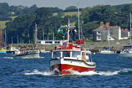 HAVEN  ROSE on the Fal - Photo: © Ian Boyle, 23rd July 2008 - www.simplonpc.co.uk