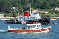 HAVEN  ROSE on the Fal - Photo:  Ian Boyle, 23rd July 2008 - www.simplonpc.co.uk