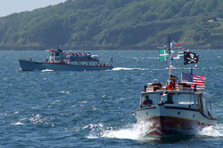 HAVEN  ROSE on the Fal - Photo: © Ian Boyle, 23rd July 2008 - www.simplonpc.co.uk