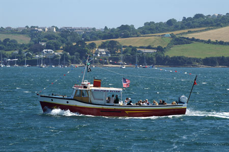 HAVEN  ROSE on the Fal - Photo: © Ian Boyle, 23rd July 2008 - www.simplonpc.co.uk