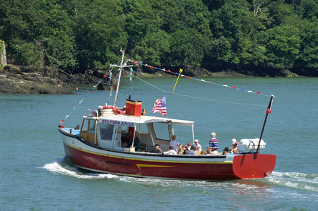 HAVEN  ROSE on the Fal - Photo: © Ian Boyle, 23rd July 2008 - www.simplonpc.co.uk