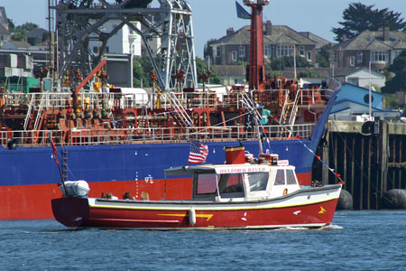 HAVEN  ROSE on the Fal - Photo: © Ian Boyle, 23rd July 2008 - www.simplonpc.co.uk