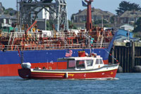 HAVEN  ROSE on the Fal - Photo:  Ian Boyle, 23rd July 2008 - www.simplonpc.co.uk