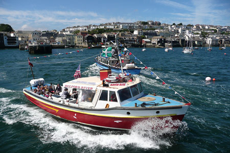 HAVEN  ROSE on the Fal - Photo: © Ian Boyle, 23rd July 2008 - www.simplonpc.co.uk