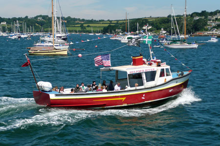 HAVEN  ROSE on the Fal - Photo: © Ian Boyle, 23rd July 2008 - www.simplonpc.co.uk