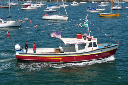 HAVEN  ROSE on the Fal - Photo: © Ian Boyle, 23rd July 2008 - www.simplonpc.co.uk