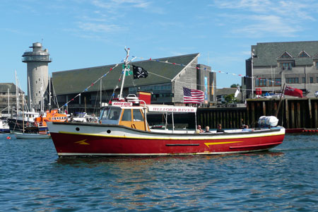 HAVEN  ROSE on the Fal - Photo: © Ian Boyle, 23rd July 2008 - www.simplonpc.co.uk