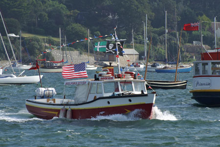 HAVEN  ROSE on the Fal - Photo: © Ian Boyle, 24th July 2008 - www.simplonpc.co.uk