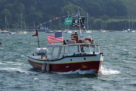 HAVEN  ROSE on the Fal - Photo: © Ian Boyle, 24th July 2008 - www.simplonpc.co.uk