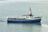 HAVEN  ROSE at Hurst Castle Ferries - Photo:  Ian Boyle, 4th June 2004 - www.simplonpc.co.uk