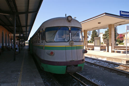 Ferrovie della Sardegna - Photo: © Ian Boyle, 25th August 2009 - www.simplompc.co.uk - Simplon Postcards