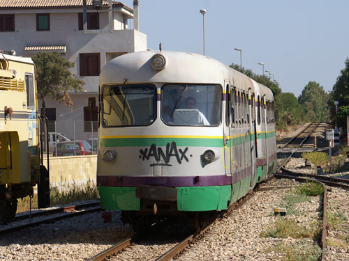 Ferrovie della Sardegna - Photo: © Ian Boyle, 25th August 2009 - www.simplompc.co.uk - Simplon Postcards