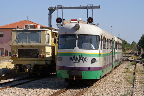 Ferrovie della Sardegna - Photo: © Ian Boyle, 25th August 2009 - www.simplompc.co.uk - Simplon Postcards