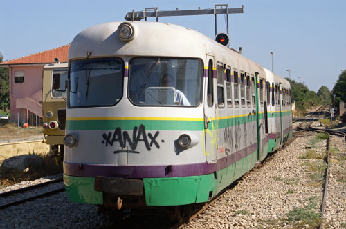 Ferrovie della Sardegna - Photo: © Ian Boyle, 25th August 2009 - www.simplompc.co.uk - Simplon Postcards