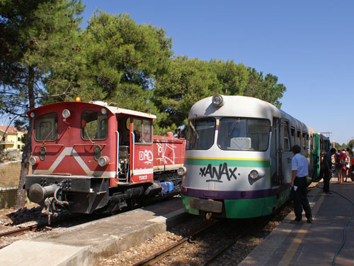 Ferrovie della Sardegna - Photo: © Ian Boyle, 25th August 2009 - www.simplompc.co.uk - Simplon Postcards