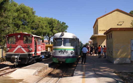 Ferrovie della Sardegna - Photo: © Ian Boyle, 25th August 2009 - www.simplompc.co.uk - Simplon Postcards