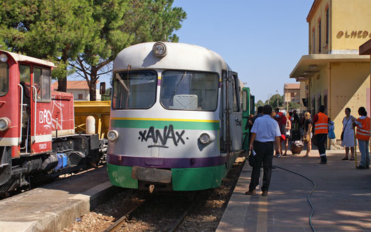 Ferrovie della Sardegna - Photo: © Ian Boyle, 25th August 2009 - www.simplompc.co.uk - Simplon Postcards