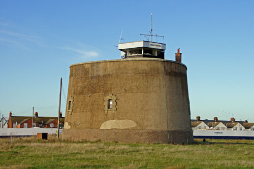 Martello Tower P at Felixstowe - Photo: © Ian Boyle, 23rd November 2012 - www.simplonpc.co.uk