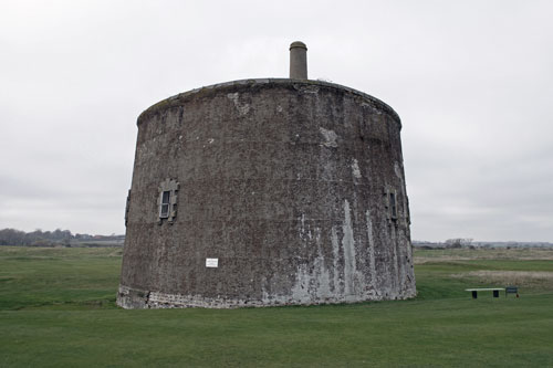 Martello Tower T at Felixstowe - Photo: © Ian Boyle, 14th November 2012 - www.simplonpc.co.uk