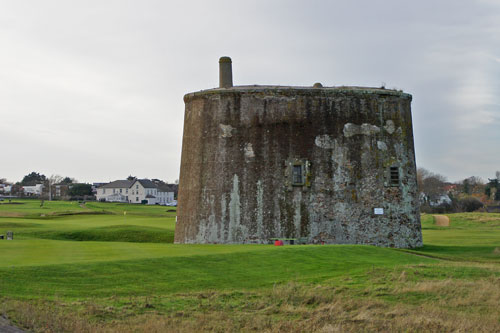 Martello Tower T at Felixstowe - Photo: © Ian Boyle, 23rd November 2012 - www.simplonpc.co.uk