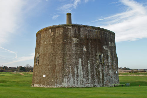 Martello Tower T at Felixstowe - Photo: © Ian Boyle, 23rd November 2012 - www.simplonpc.co.uk