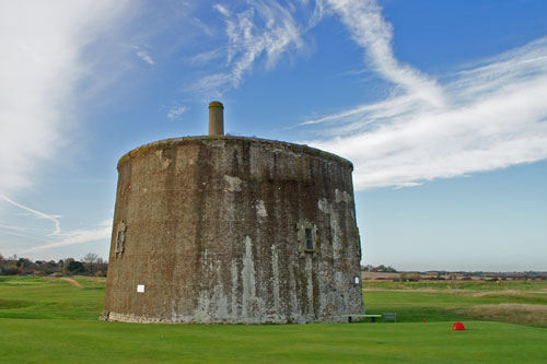 Martello Tower T at Felixstowe - Photo: © Ian Boyle, 23rd November 2012 - www.simplonpc.co.uk