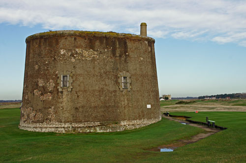 Martello Tower T at Felixstowe - Photo: © Ian Boyle, 23rd November 2012 - www.simplonpc.co.uk