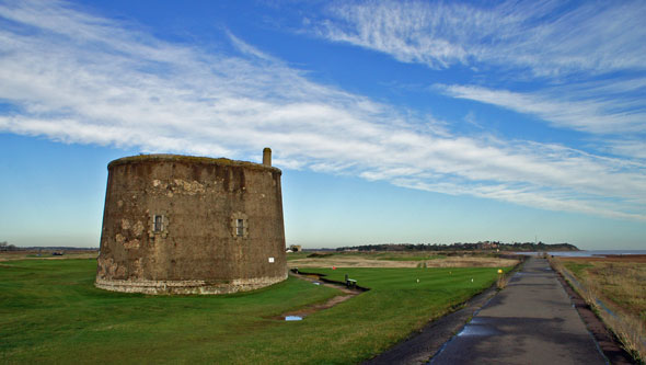 Martello Tower T at Felixstowe - Photo: © Ian Boyle, 23rd November 2012 - www.simplonpc.co.uk