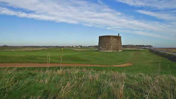 Martello Tower T at Felixstowe - Photo: © Ian Boyle, 23rd November 2012 - www.simplonpc.co.uk