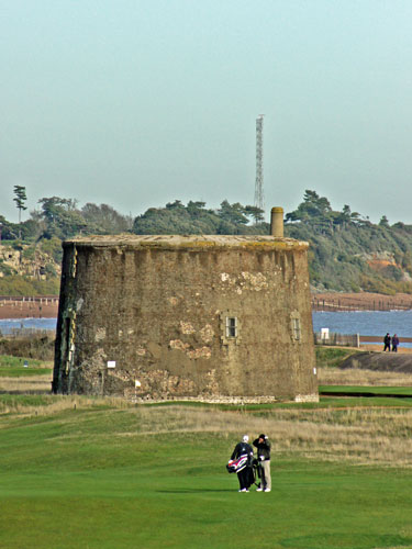 Martello Tower T at Felixstowe - Photo:  Ian Boyle, 23rd November 2012 - www.simplonpc.co.uk