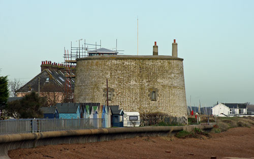 Martello Tower U at Felixstowe - Photo: © Ian Boyle, 23rd November 2012 - www.simplonpc.co.uk