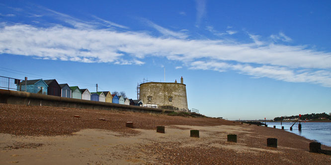 Martello Tower U at Felixstowe - Photo: © Ian Boyle, 23rd November 2012 - www.simplonpc.co.uk