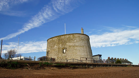 Martello Tower U at Felixstowe - Photo: © Ian Boyle, 23rd November 2012 - www.simplonpc.co.uk