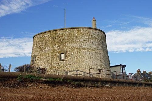 Martello Tower U at Felixstowe - Photo: © Ian Boyle, 23rd November 2012 - www.simplonpc.co.uk